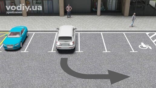 Виїзд автомобіля з місця паркування заднім ходом, допомога інших осіб для безпеки руху