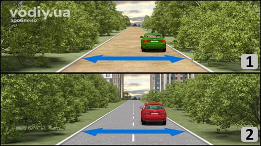 Ґрунтова дорога та дорога з асфальтобетонним покриттям, визначення терміна автомобільна дорога ПДР